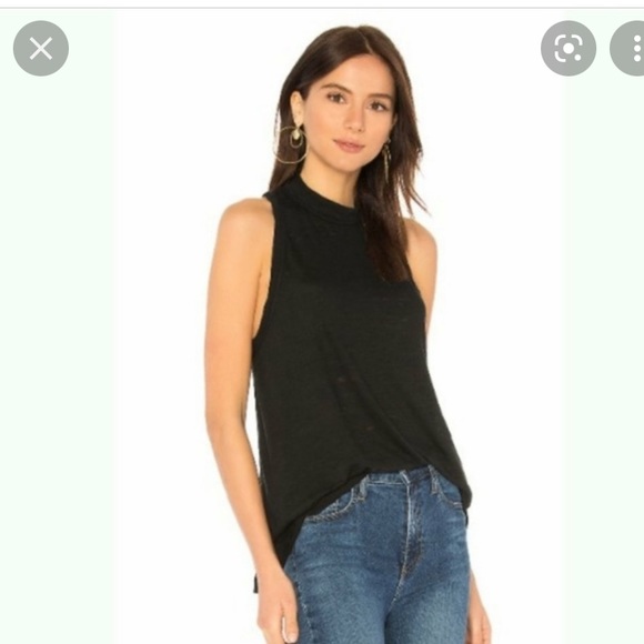 Free People Black Tank top - Picture 2 of 6